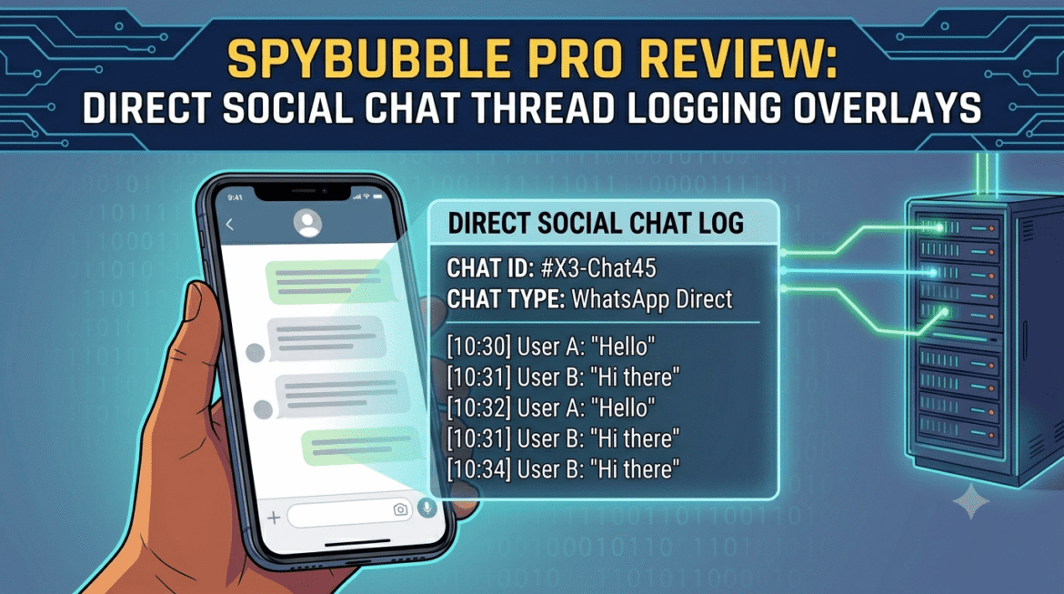 SpyBubblePro Review Direct Social Chat Thread Logging Overlays