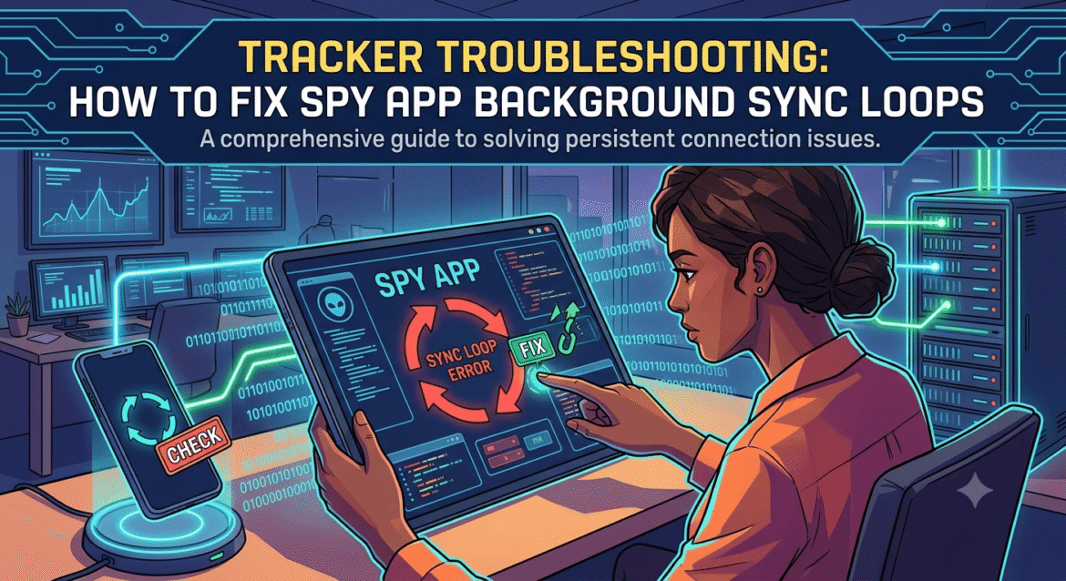 Mobile Tracker Troubleshooting How to Fix Spy App Background Sync Loops